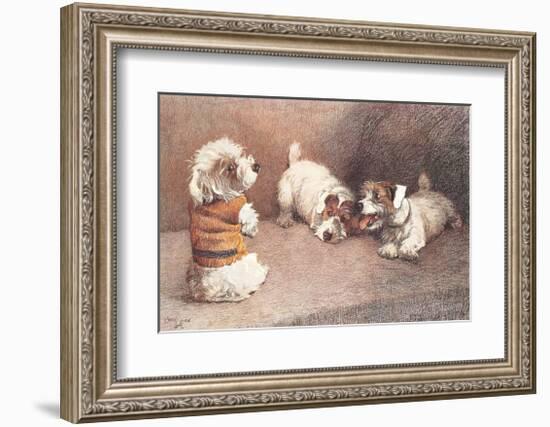 A Figure Of Fun-Cecil Aldin-Framed Premium Giclee Print