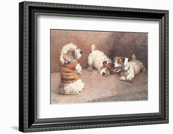 A Figure Of Fun-Cecil Aldin-Framed Premium Giclee Print