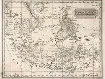 Map of the East India Islands Including the Philippines the Celebes Papua New Guinea Sumatra-A. Findlay-Mounted Art Print