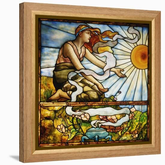 A Fine Leaded and Plate Glass Window, circa 1895-Tiffany Studios-Framed Premier Image Canvas