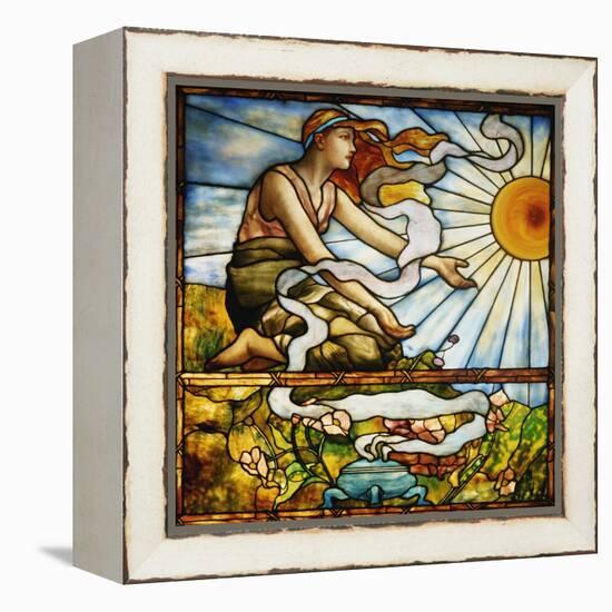 A Fine Leaded and Plate Glass Window, circa 1895-Tiffany Studios-Framed Premier Image Canvas