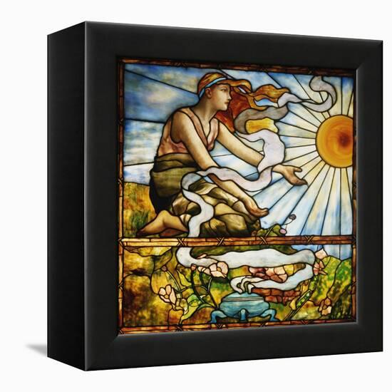 A Fine Leaded and Plate Glass Window, circa 1895-Tiffany Studios-Framed Premier Image Canvas