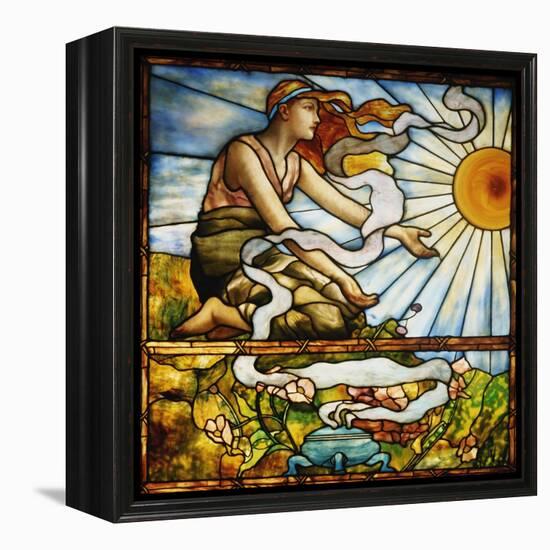 A Fine Leaded and Plate Glass Window, circa 1895-Tiffany Studios-Framed Premier Image Canvas