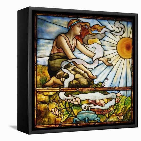 A Fine Leaded and Plate Glass Window, circa 1895-Tiffany Studios-Framed Premier Image Canvas