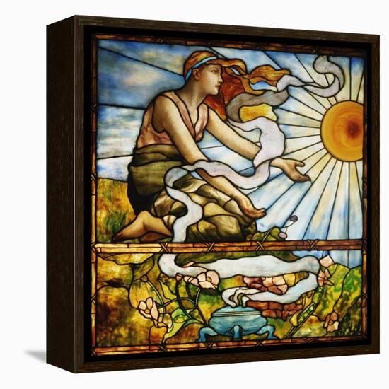 A Fine Leaded and Plate Glass Window, circa 1895-Tiffany Studios-Framed Premier Image Canvas