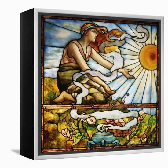 A Fine Leaded and Plate Glass Window, circa 1895-Tiffany Studios-Framed Premier Image Canvas