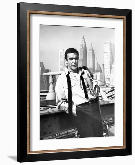 A Fine Madness, Sean Connery, 1966-null-Framed Premium Photographic Print