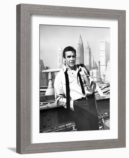 A Fine Madness, Sean Connery, 1966-null-Framed Photo