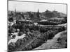 A Fine View of Edinburgh, Scotland from the Castle Ramparts-null-Mounted Photographic Print