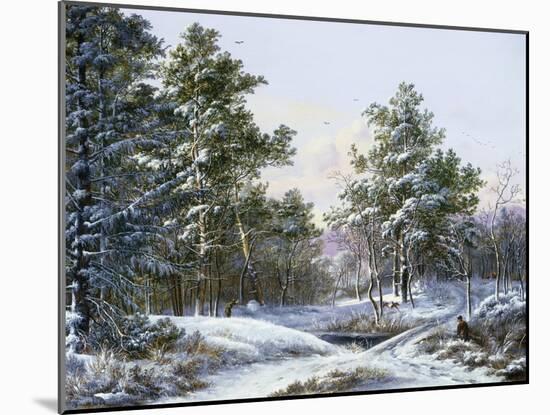 A Fine Winter's Day-Pieter Gerardus van Os-Mounted Giclee Print