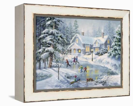 A Fine Winter's Eve-Nicky Boehme-Framed Premier Image Canvas