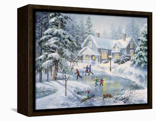 A Fine Winter's Eve-Nicky Boehme-Framed Premier Image Canvas