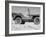 A Finished Jeep Sitting Alone-null-Framed Photographic Print