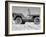 A Finished Jeep Sitting Alone-null-Framed Photographic Print