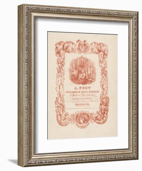 A. Fiot-Henry Dacre-Framed Giclee Print