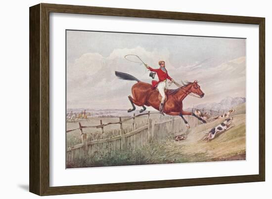 A First Rate Workman of Melton, 1906-Henry Thomas Alken-Framed Giclee Print