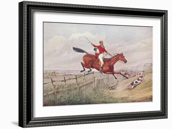 A First Rate Workman of Melton, 1906-Henry Thomas Alken-Framed Giclee Print