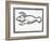 A Fish Called 'Manati' from 'La Historia General De Las Indias' 1547-Christopher Columbus-Framed Giclee Print