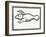 A Fish Called 'Manati' from 'La Historia General De Las Indias' 1547-Christopher Columbus-Framed Giclee Print