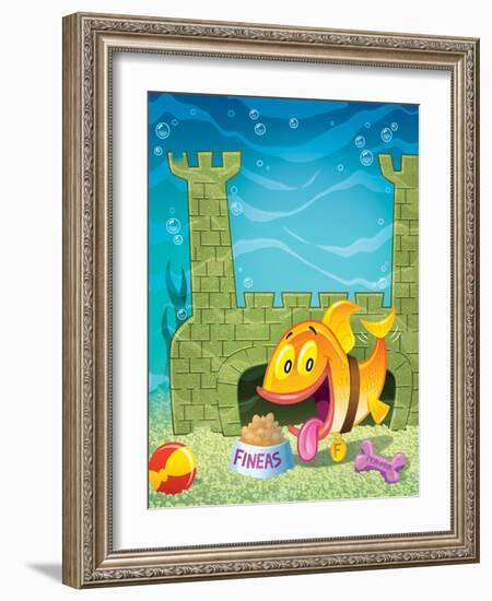 A Fish - Jack & Jill-Gary LaCoste-Framed Giclee Print