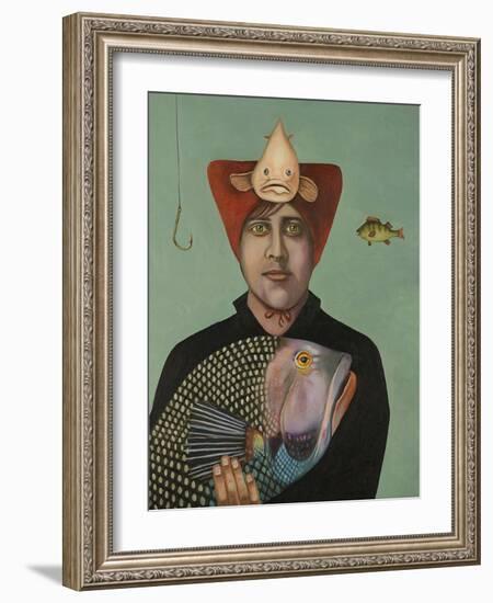 A Fish Story-Leah Saulnier-Framed Giclee Print