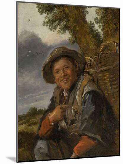 A Fisherboy, circa 1635-1645 (Or Later) (Oil on Canvas)-Frans Hals-Mounted Giclee Print