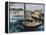 A Fishing Boat in Dieppe Harbour-Christopher Wood-Framed Premier Image Canvas