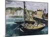 A Fishing Boat in Dieppe Harbour-Christopher Wood-Mounted Giclee Print