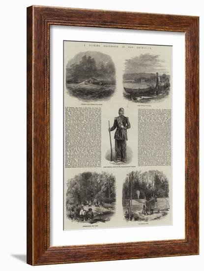 A Fishing Excursion in New Brunswick-null-Framed Giclee Print