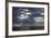 A Fishing Trawler under Storm Clouds at Duck Harbor Beach in Wellfleet, Massachusetts. Cape Cod-Jerry and Marcy Monkman-Framed Photographic Print