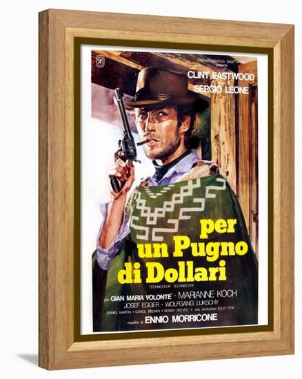 A Fistful of Dollars (aka Per Un Pugno Di Dollari)-null-Framed Stretched Canvas