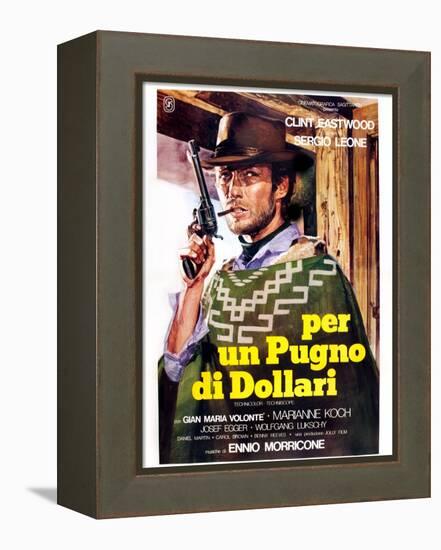 A Fistful of Dollars (aka Per Un Pugno Di Dollari)-null-Framed Stretched Canvas