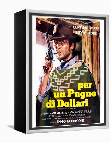 A Fistful of Dollars (aka Per Un Pugno Di Dollari)-null-Framed Stretched Canvas