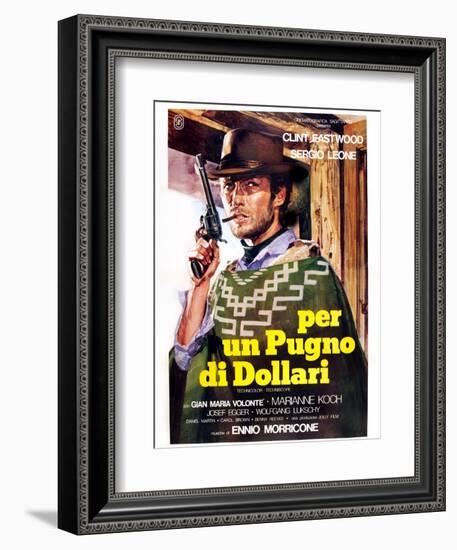 A Fistful of Dollars (aka Per Un Pugno Di Dollari)-null-Framed Premium Giclee Print