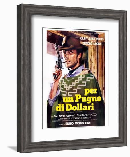 A Fistful of Dollars (aka Per Un Pugno Di Dollari)-null-Framed Art Print