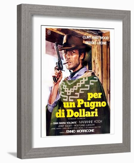 A Fistful of Dollars (aka Per Un Pugno Di Dollari)-null-Framed Art Print