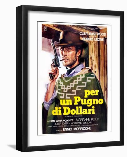 A Fistful of Dollars (aka Per Un Pugno Di Dollari)-null-Framed Art Print