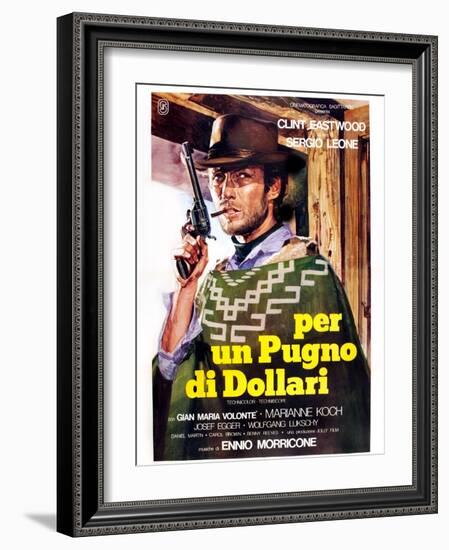 A Fistful of Dollars (aka Per Un Pugno Di Dollari)-null-Framed Art Print