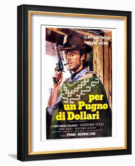 A Fistful of Dollars (aka Per Un Pugno Di Dollari)-null-Framed Art Print