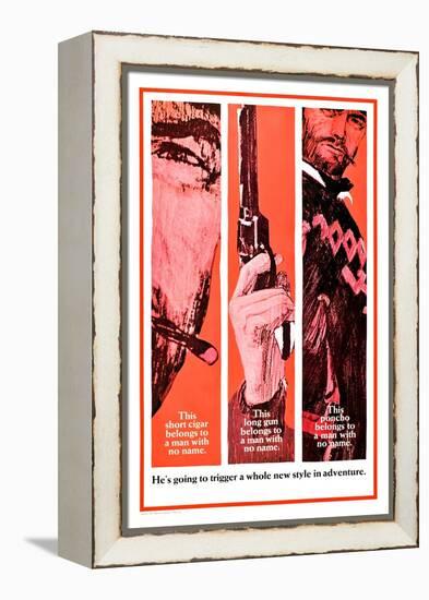 A Fistful of Dollars (aka Per Un Pugno Di Dollari)-null-Framed Stretched Canvas