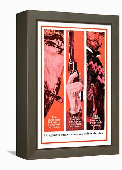 A Fistful of Dollars (aka Per Un Pugno Di Dollari)-null-Framed Stretched Canvas