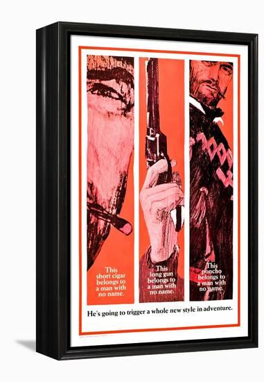 A Fistful of Dollars (aka Per Un Pugno Di Dollari)-null-Framed Stretched Canvas