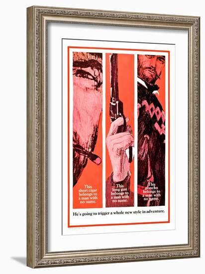 A Fistful of Dollars (aka Per Un Pugno Di Dollari)-null-Framed Art Print