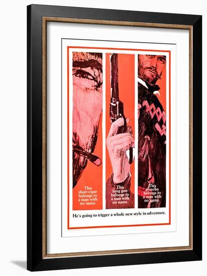 A Fistful of Dollars (aka Per Un Pugno Di Dollari)-null-Framed Art Print