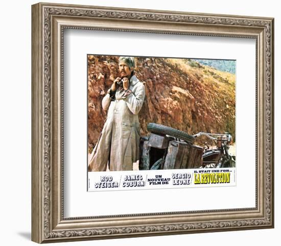 A Fistful of Dynamite - Lobby Card Reproduction-null-Framed Photo