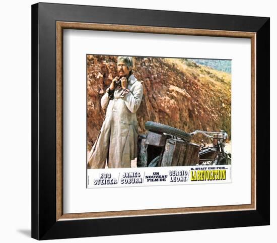 A Fistful of Dynamite - Lobby Card Reproduction-null-Framed Photo