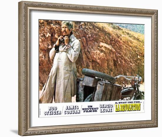 A Fistful of Dynamite - Lobby Card Reproduction-null-Framed Photo