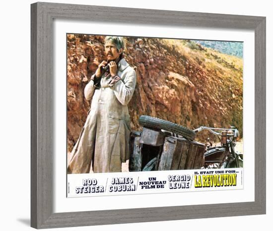 A Fistful of Dynamite - Lobby Card Reproduction-null-Framed Photo