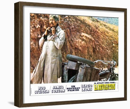 A Fistful of Dynamite - Lobby Card Reproduction-null-Framed Photo