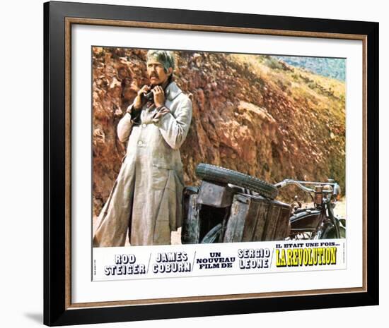 A Fistful of Dynamite - Lobby Card Reproduction-null-Framed Photo